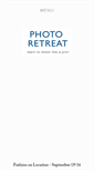 Mobile Screenshot of photoretreat.com